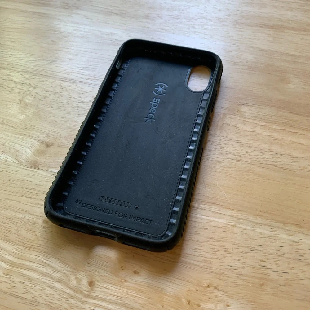 Speck Black CandyShell Grip iPhone 10 Case